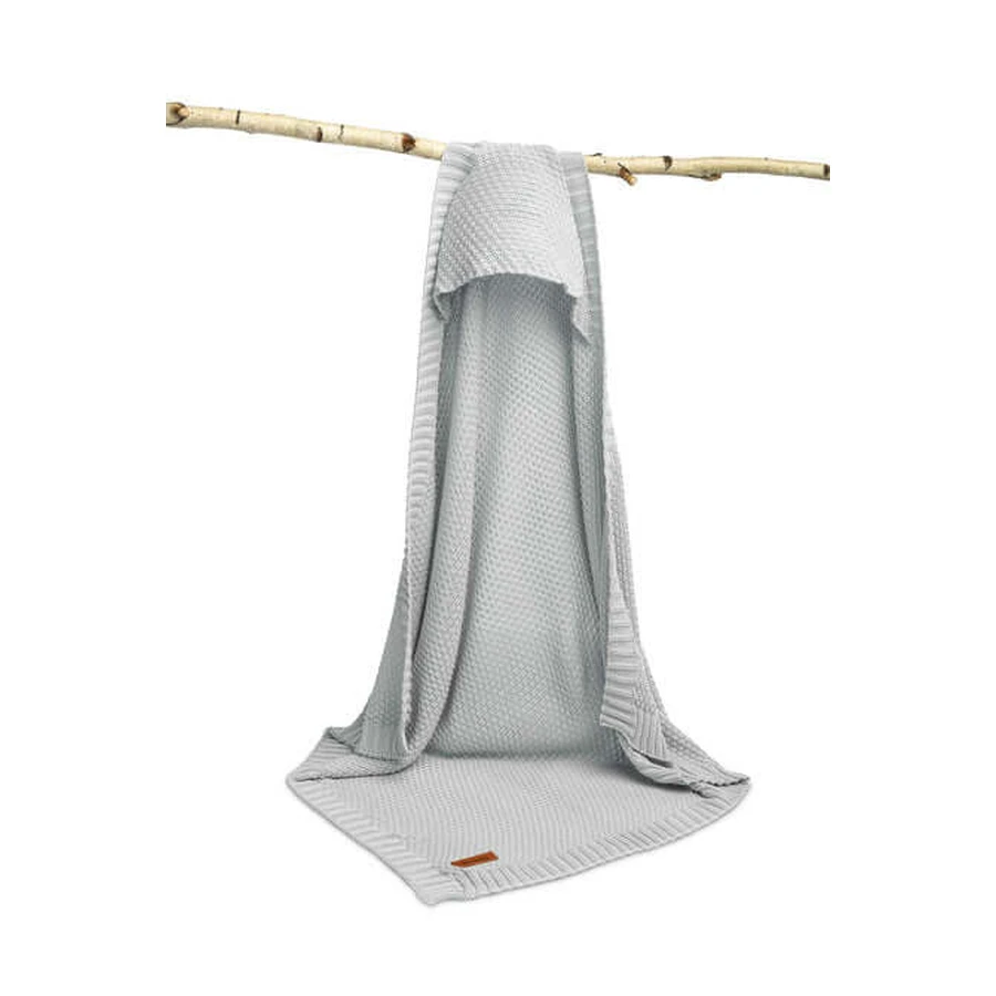 Blanket With Hood Grey 90X85