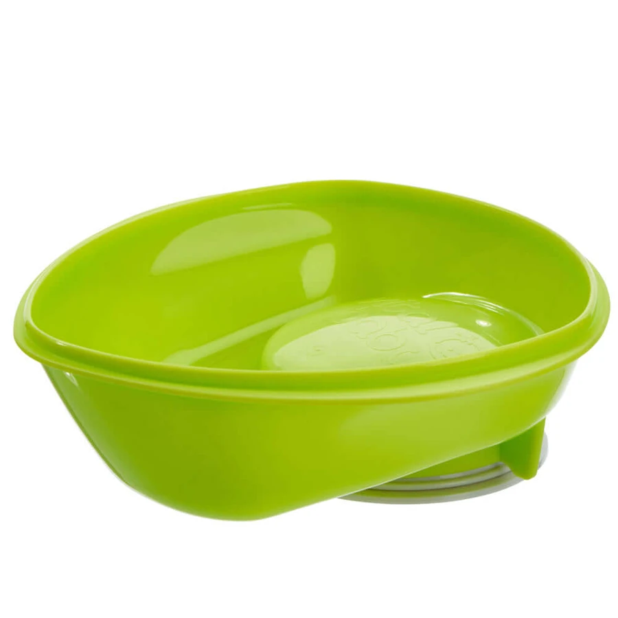 Vacuum Feeding Bowl Green Vital Baby