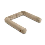 Overtrek voor kinderbed Velvet Beige