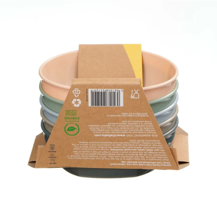 Universal Feeding Cups 5Pcs. Earthsmart Vital Baby