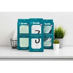 Mousseline fotomat Boho Wit 120X120