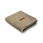 Samt-Decke - Beige 75X100