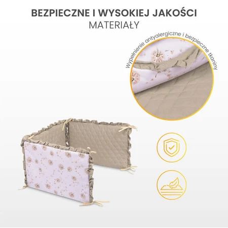 Pusteblumen Bettdecke Beige Sensillo