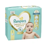 Premium Care Newborn Diaper No. 1, 2-5 kg, 26 pieces, Pampers