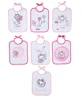 Set Baberos 0+ Meses 7 Piezas Marie BabyCalin
