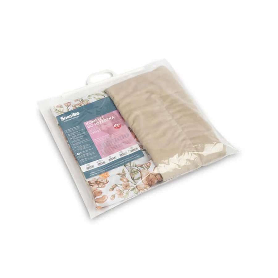 Beige Kinderbett Set