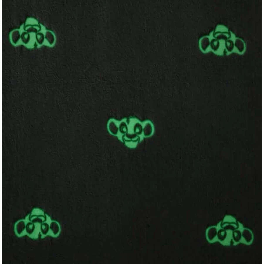 Babydeken Glow in the Dark 75x100 cm Lion King Babycalin