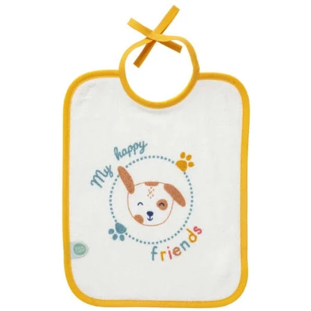 Set van 5 Slabbetjes 20X25cm - Toutou Babycalin