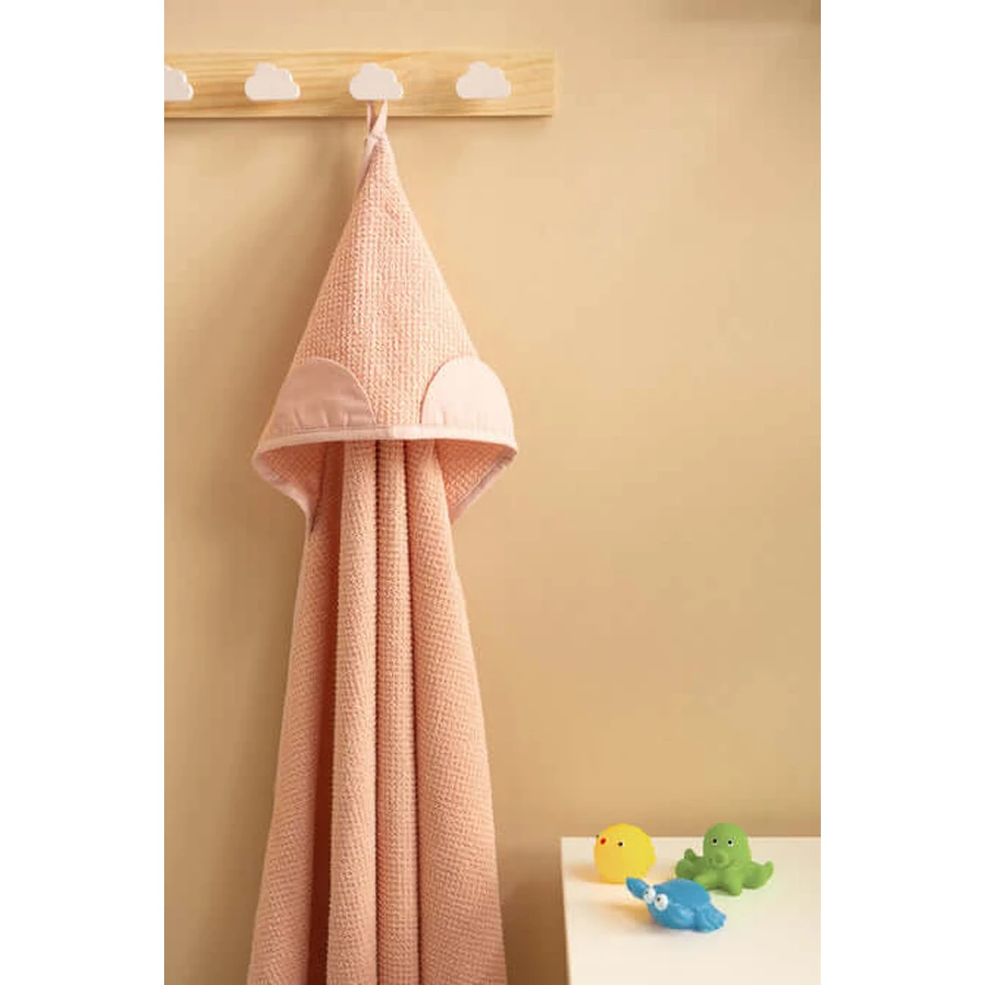 Toalla de Baño Crepe Teddy 100X100- Rosa