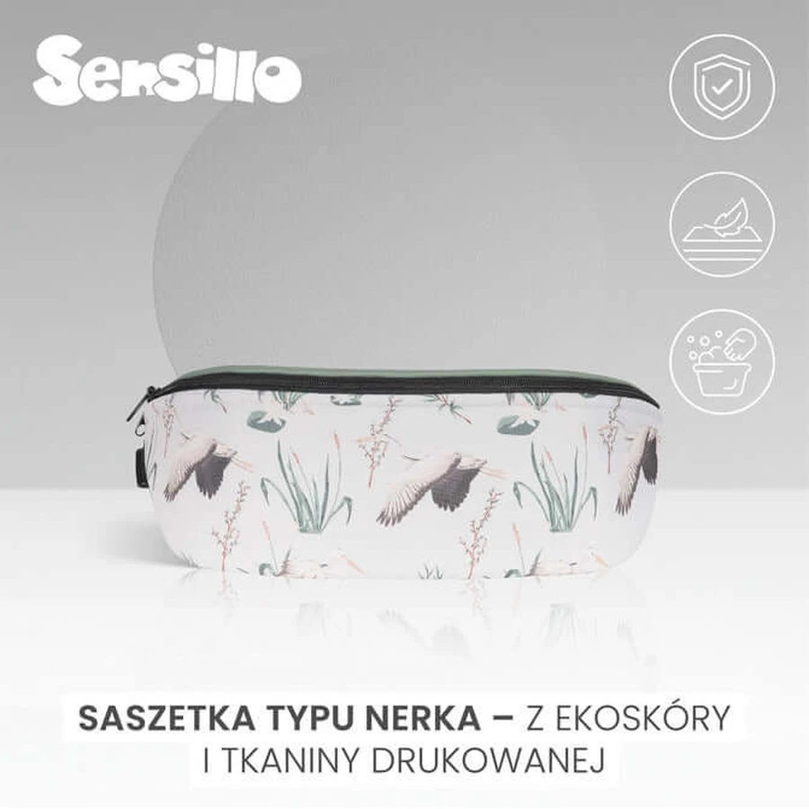 Bolsa Para Cross Olive Cranes Sensillo