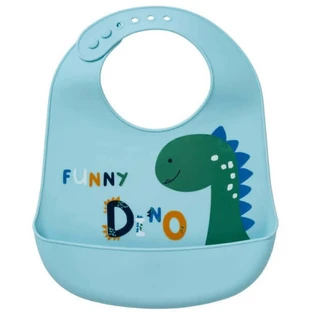 Waterproof Funny Dino Bib 6+ Babycalin