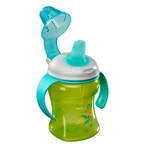 Makkelijke drinkbeker met afneembare handgrepen 260 ml. Groen Vitaal Baby
