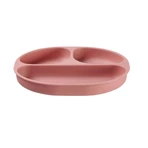 Silicone Plate With Vacuum 4+ Months Pink Vital Baby