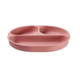 Silikonteller mit Vakuum 4+ Monate Rosa Vital Baby