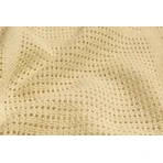 Decke 100% Baumwolle Moli Beige Sensillo