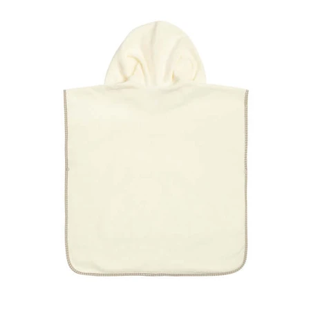 Poncho Para Baño Ekru