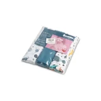 Muslin Nappies 3 Count Blue 70x80cm