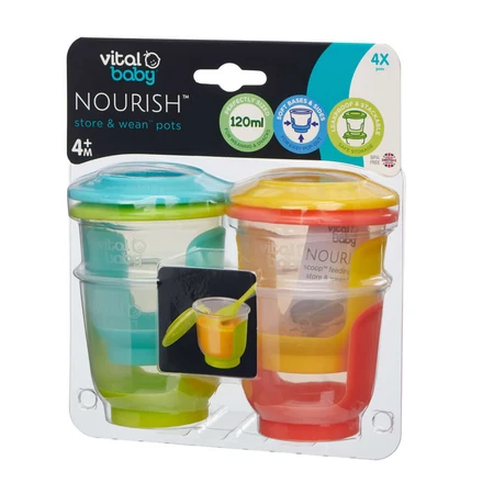 Nahrungsmittelbehälter 120ml. Vital Baby