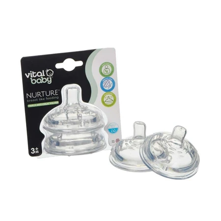 Sucettes en silicone 3+ mois Vital Baby