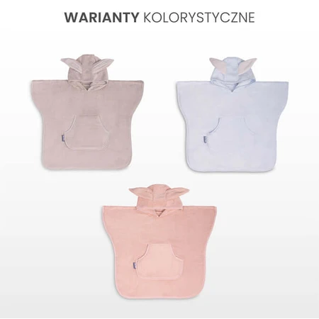 Bath Poncho - Pink Sensillo