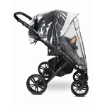 Regenhoes voor zomer kinderwagen met raam Caretero