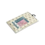 Pătură ecologică 80x100cm frunze Plush Sensillo