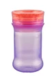 Auslaufsicherer Becher mit weichem Silikon Trinklernbecher 360° Lila Vital Baby