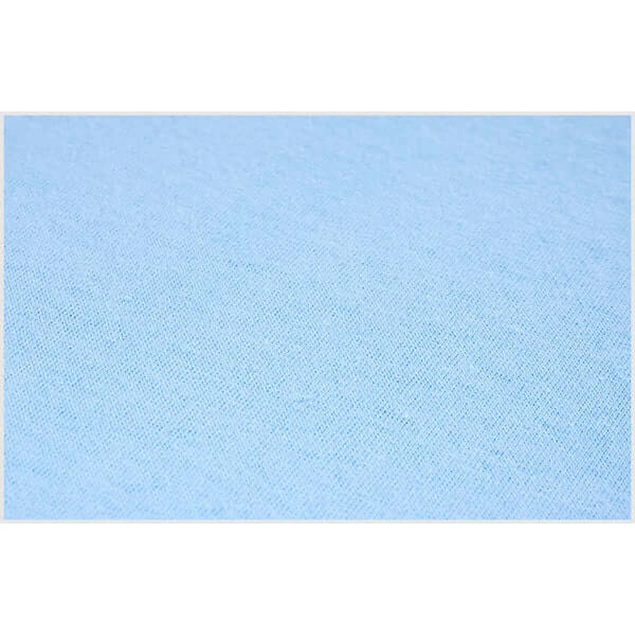 Lenzuolo in cotone con elastico Jersey Blu 140X70 Sm Sensillo