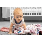 Decke Minky - Igel Grau 75X100