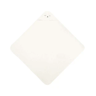 Baby handdoek met kap 100X100 Sm Bear White Sensillo