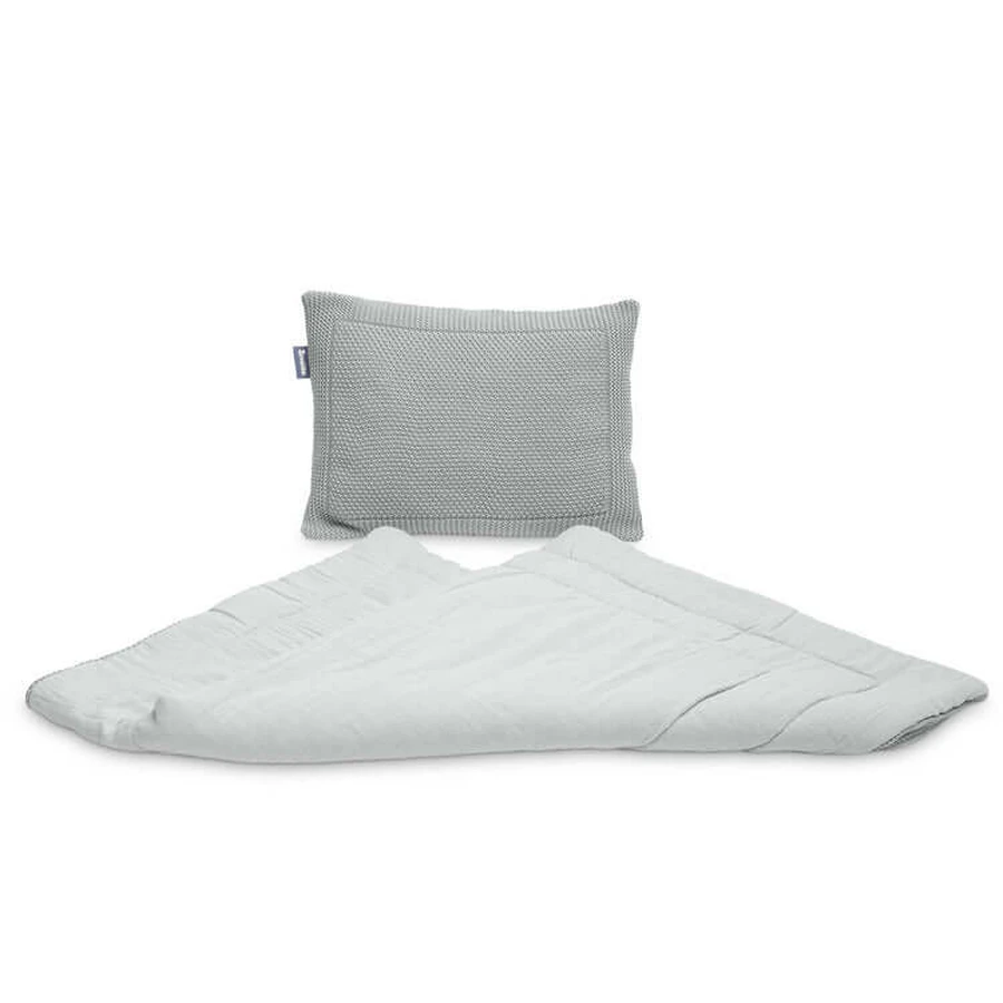 Muslin Bed or Stroller Set Grey