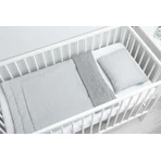 Muslin Bed or Stroller Set Grey