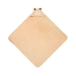 Asciugamano con cappuccio 100X100 Sm Deer Beige Sensillo