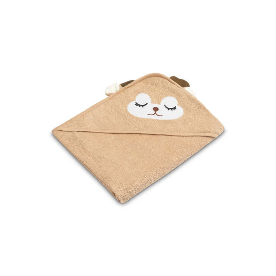 Asciugamano con cappuccio 100X100 Sm Deer Beige Sensillo