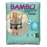 Scutece, numărul 5, Eco Pants Junior, 12-20 kg, 20 bucăți, 310138, Bambo Nature