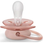 Philips Ultra Zachte Siliconen Fopspeen met Ultra Zachte Hoes - Roze / Paars voor 0-6 maanden 2st