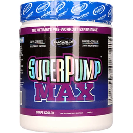 Gaspari SuperPump Max Spezialnahrungsergänzung 500gr Traubenkühler