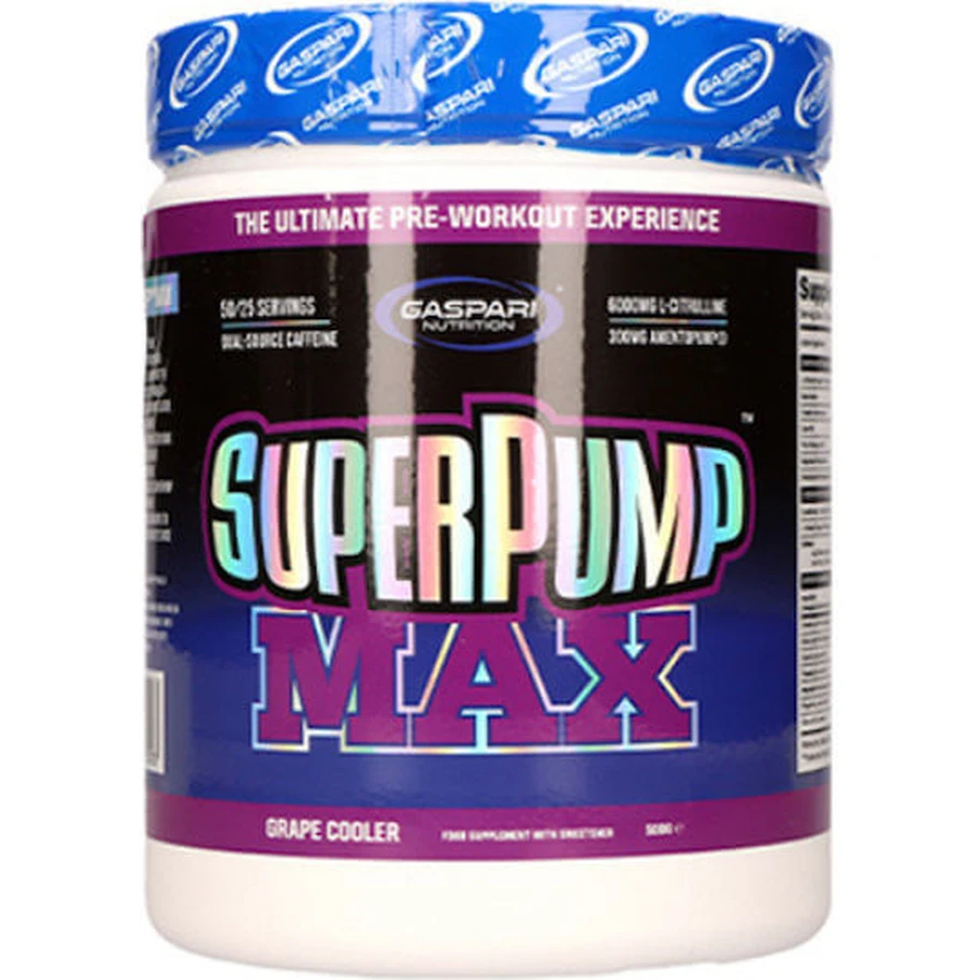Gaspari SuperPump Max Spezialnahrungsergänzung 500gr Traubenkühler