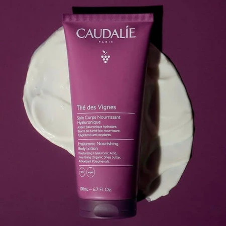 Caudalie The Des Vignes Lait Corporel Hydratant à l'Acide Hyaluronique pour peaux normales à sèches 400ml