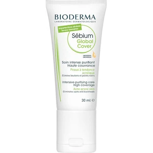 Bioderma Sebium Cremă Fluidă de Față Colorată pentru Hidratare, Imperfecțiuni și Acnee cu Bakuchiol și AHA 30ml
