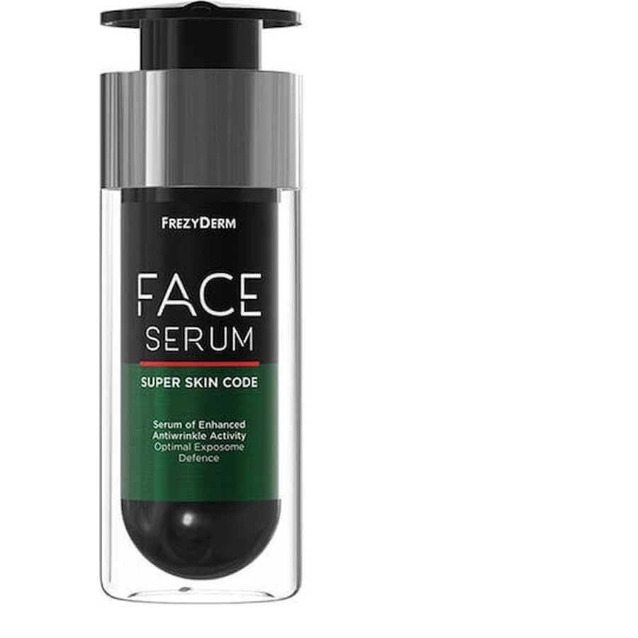 Frezyderm Super Skin Code Sérum anti-rides pour le visage avec peptides et acide hyaluronique pour tonifier et blanchir 30ml