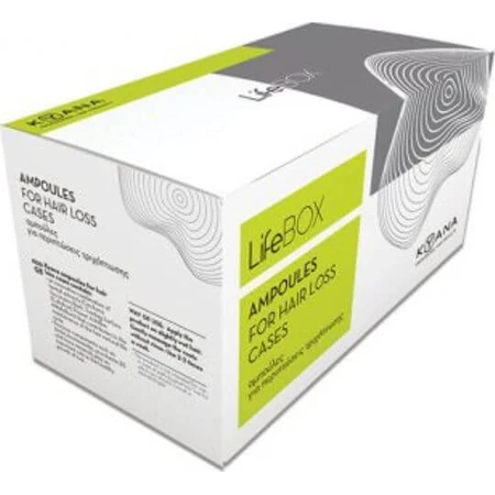 Kyana Life Box Ampoule pour la perte de cheveux 8x10ml