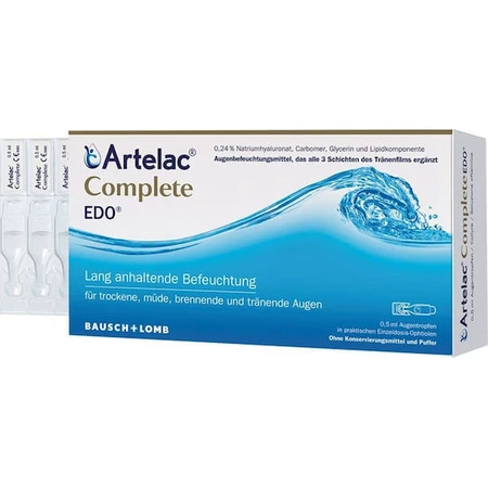 Bausch & Lomb Artelac Complete krople do suchych oczu 30x0,5ml: ceny i cechy