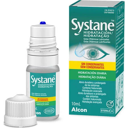 Systane Hydration Preservative Free Hyaluronic Acid Eye Drops 10ml