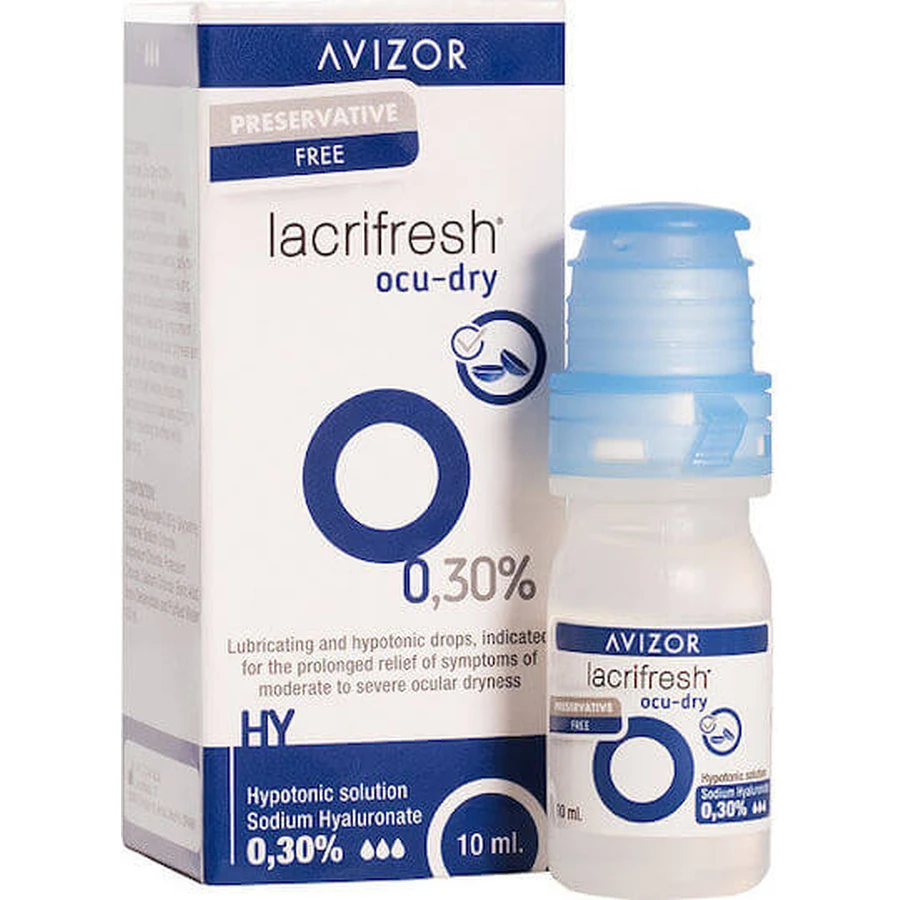 Avizor Lacrifresh Augentropfen für trockene Augen 10ml