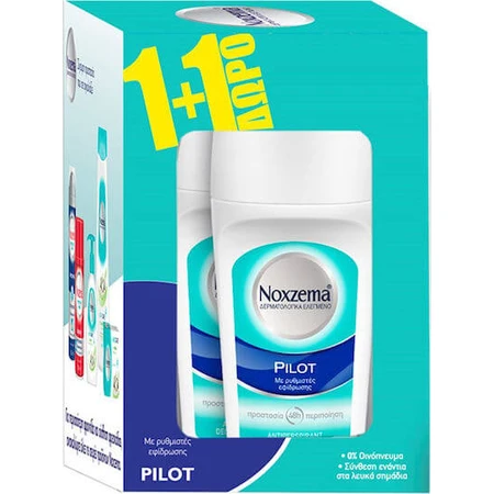 Noxzema Pilot Desodorante 48h Desodorante Roll-On 2x50ml
