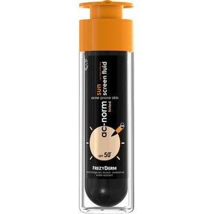 Frezyderm Ac-Norm Ac-Norm Sun Screen Crème solaire teintée résistante à l'eau pour le visage SPF50 avec pigment 50ml