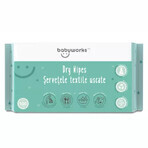 Servetele uscate 100% Biodegradabile, 100 buc, BabyWorks