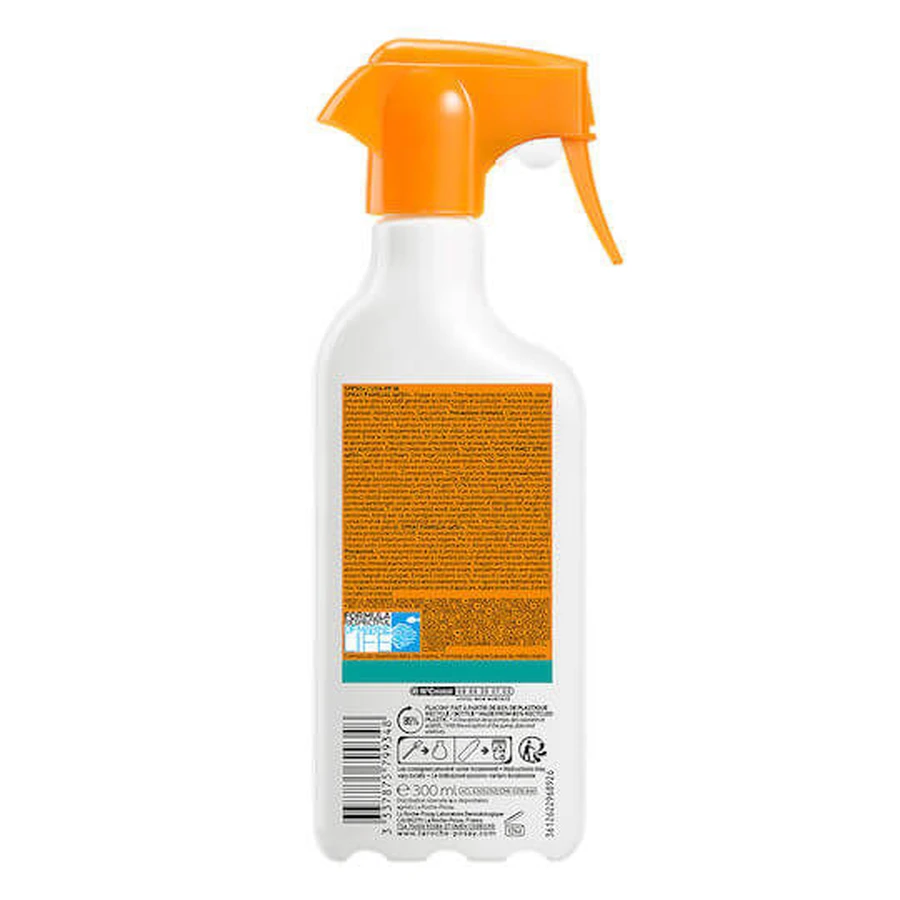 La Roche Posay Anthelios Family Lait corporel résistant à l'eau SPF50 Spray 300ml