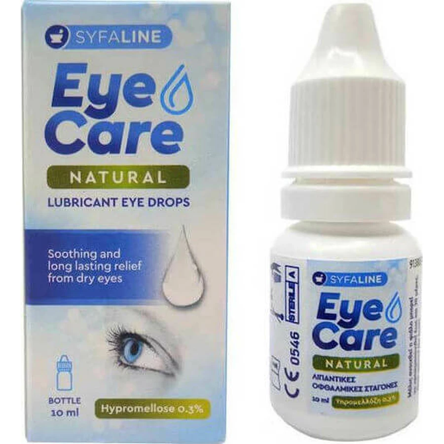 Syfaline Eye Care Natural Drops Augentropfen für trockene Augen 10ml